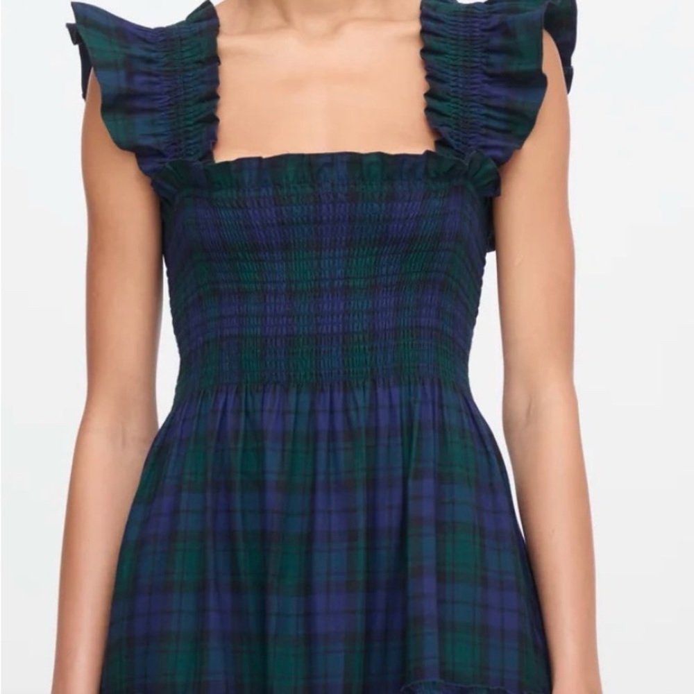 Hill House Ellie Nap Dress Blackwatch Tartan